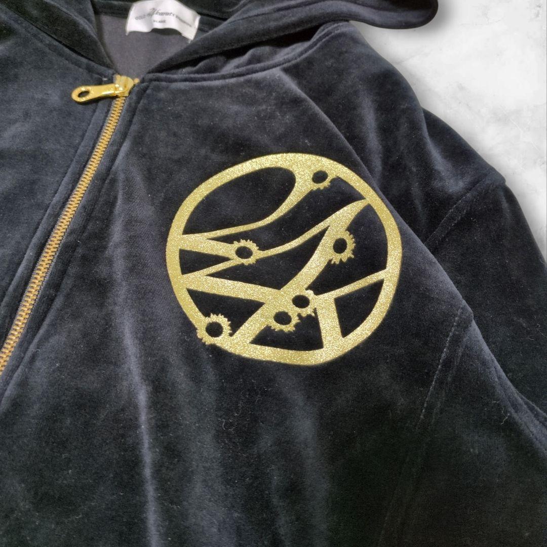 極美品✨24karats 黒金 ベロアジャージ セットアップ XL 希少