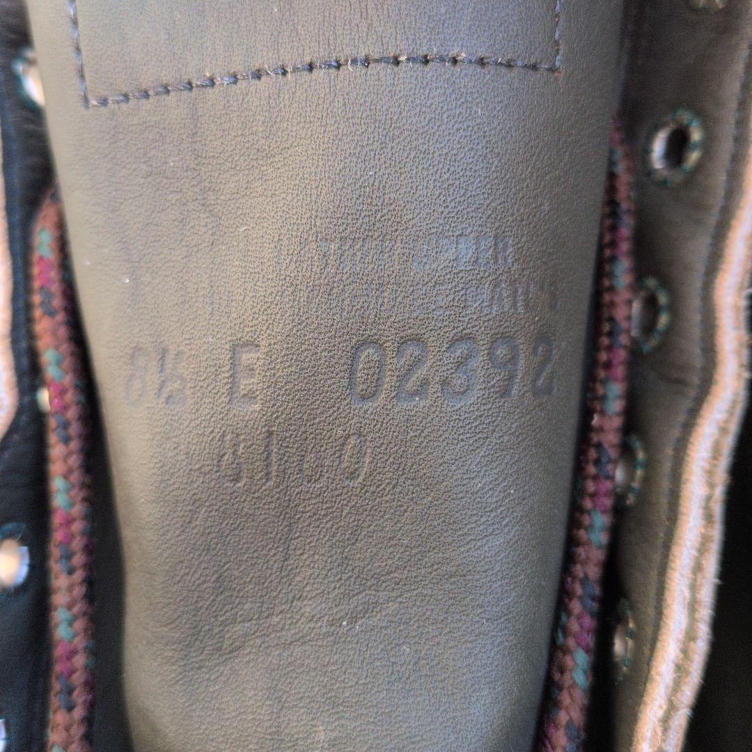 【DEADSTOCK】レッドウイング8180 犬タグ グリーン 8 1/2E