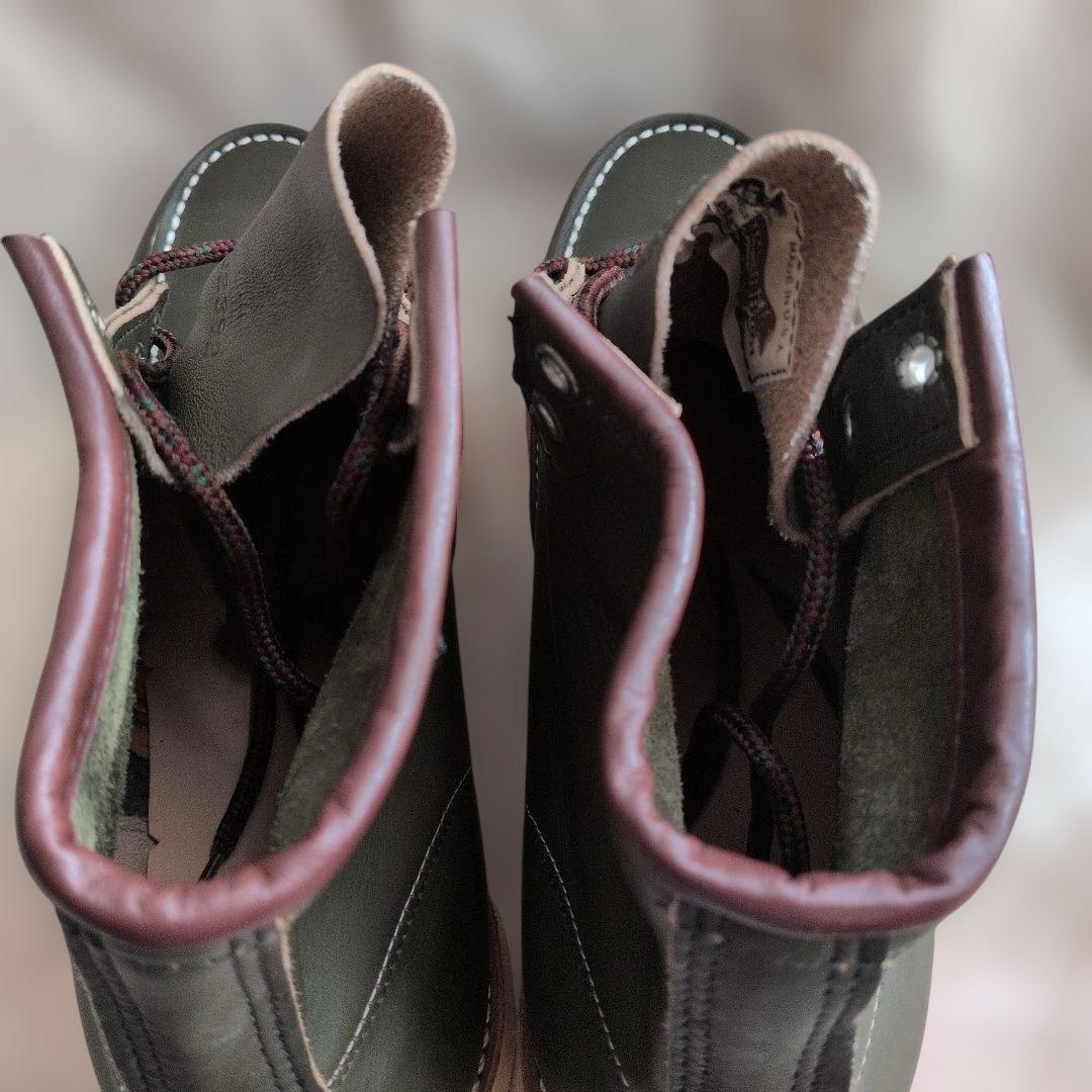 【DEADSTOCK】レッドウイング8180 犬タグ グリーン 8 1/2E