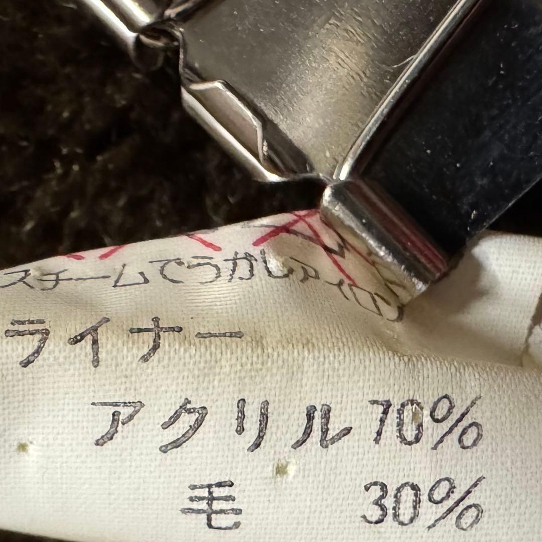 90s D'URBAN A-2 flight jkt 羊革　ボアライナー　短丈