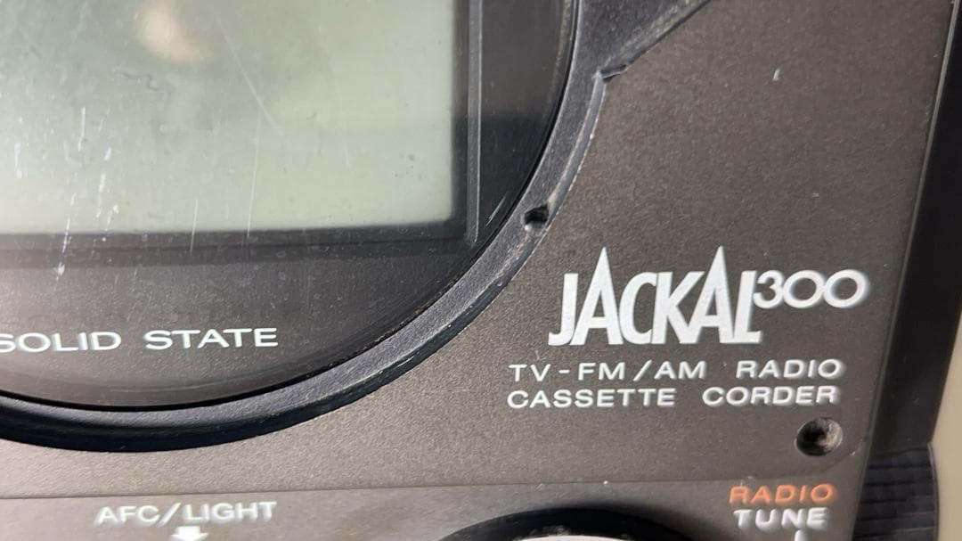 SONY JACKL300 ラジオ・カセット/プレーヤー