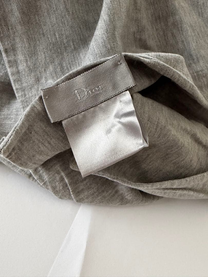 Dior ディオール　グレー ロング　マフラー