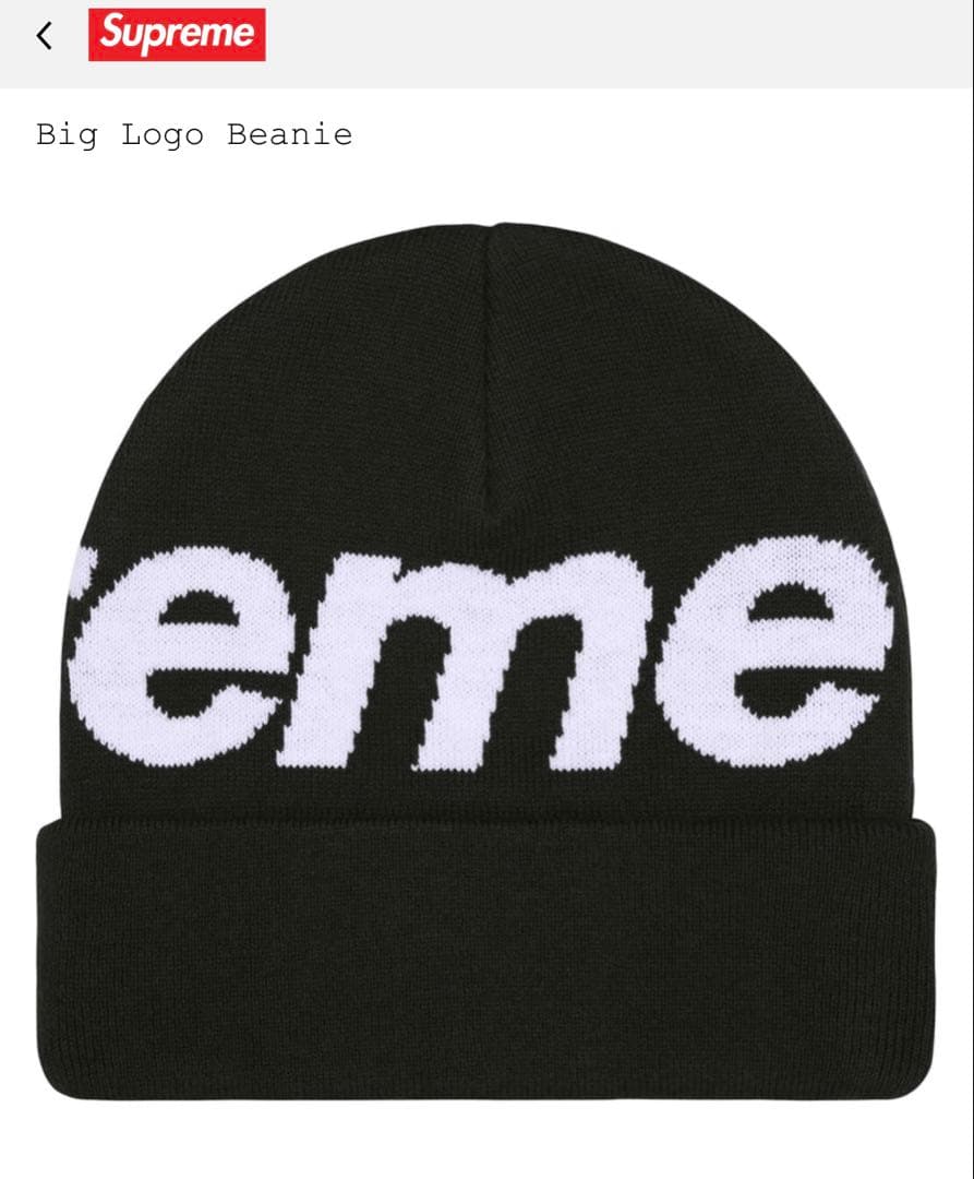 新品未使用Supreme Bigrogo biniy