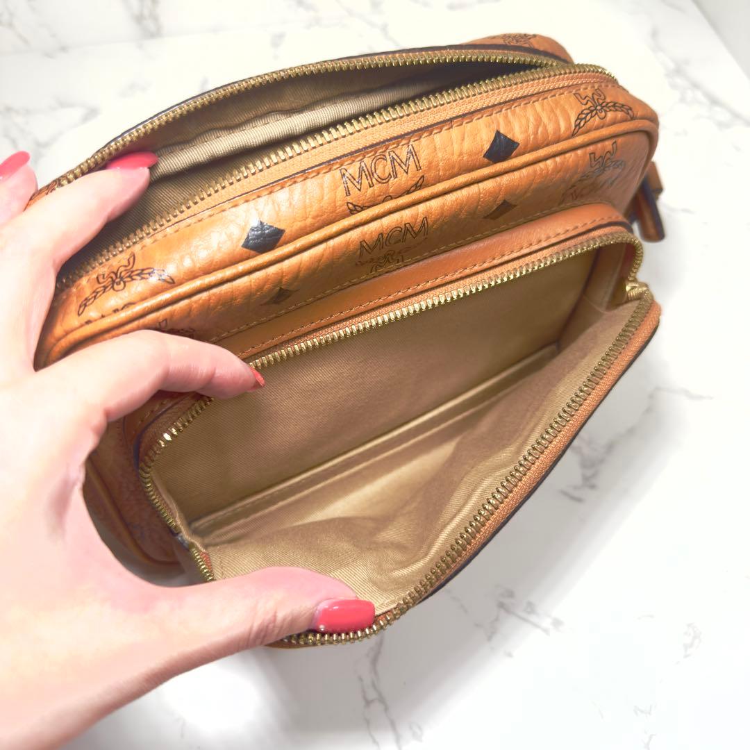 MCM❤️エムシーエム ショルダーバッグ レザーバッグ ハンドバッグ