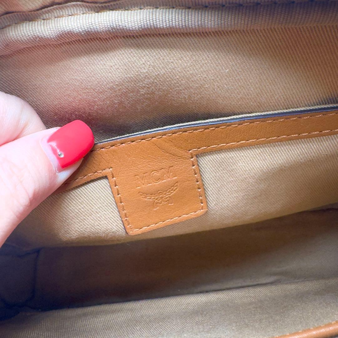 MCM❤️エムシーエム ショルダーバッグ レザーバッグ ハンドバッグ