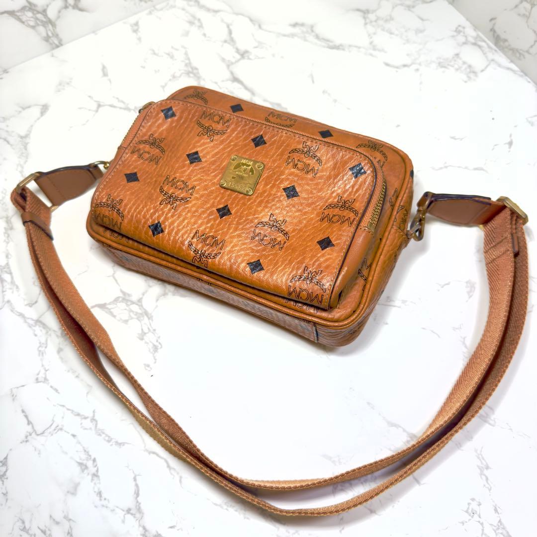 MCM❤️エムシーエム ショルダーバッグ レザーバッグ ハンドバッグ