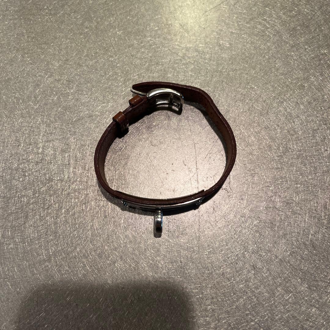 HERMES ケリーウォッチ替えベルト シルバー ブレスレット