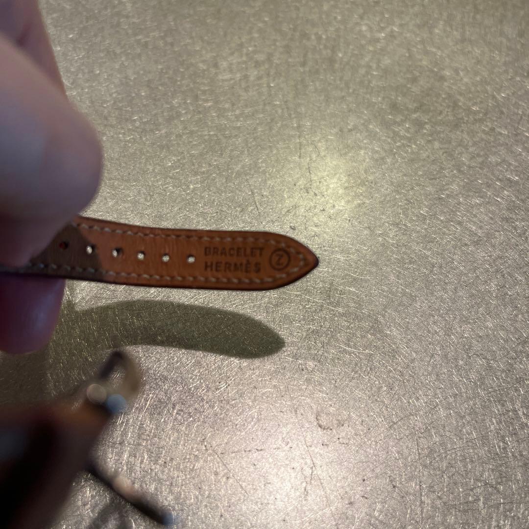 HERMES ケリーウォッチ替えベルト シルバー ブレスレット