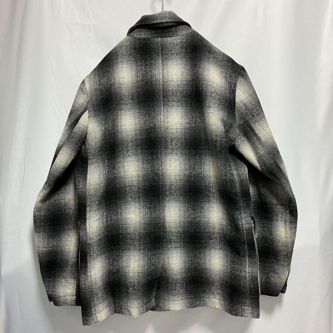 ジャケット・アウター 90s vintage ombre shadow check jacket