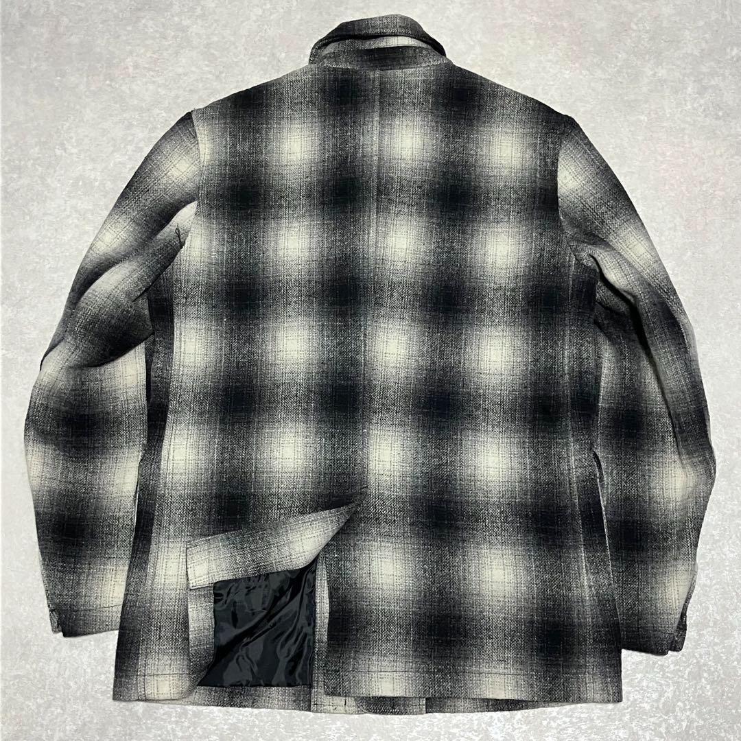 ジャケット・アウター 90s vintage ombre shadow check jacket