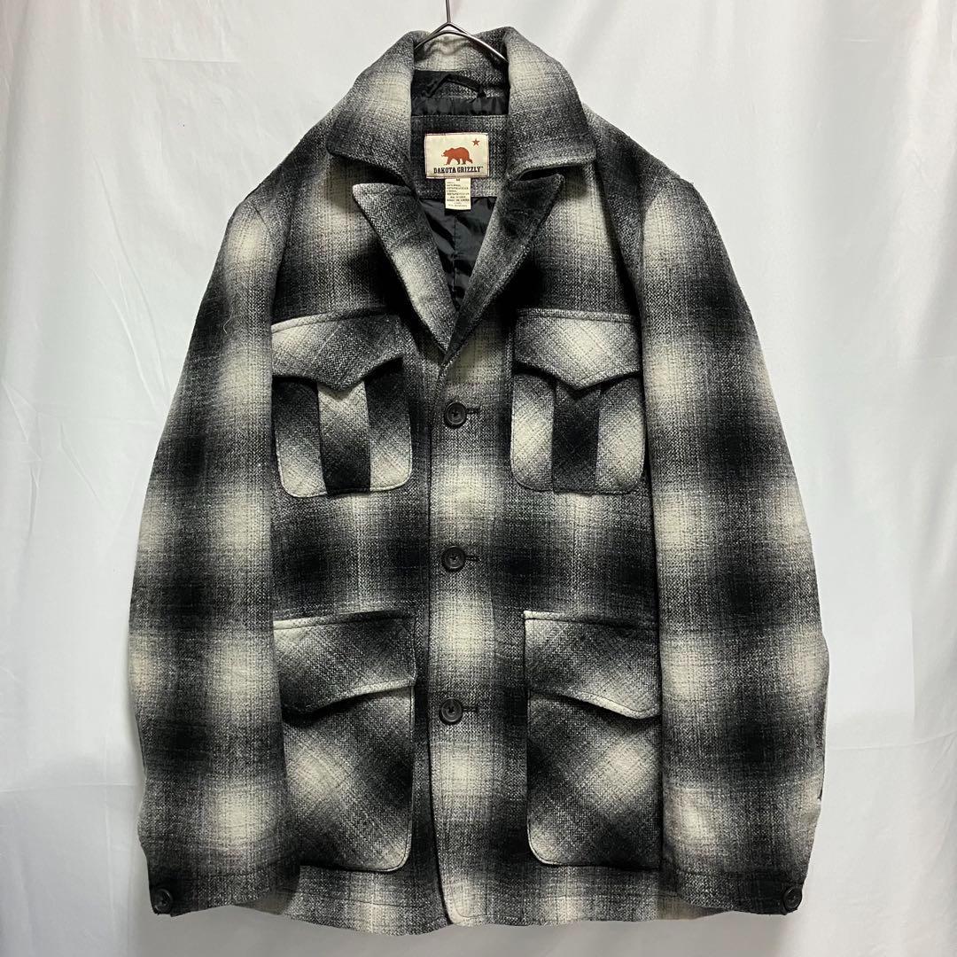 ジャケット・アウター 90s vintage ombre shadow check jacket