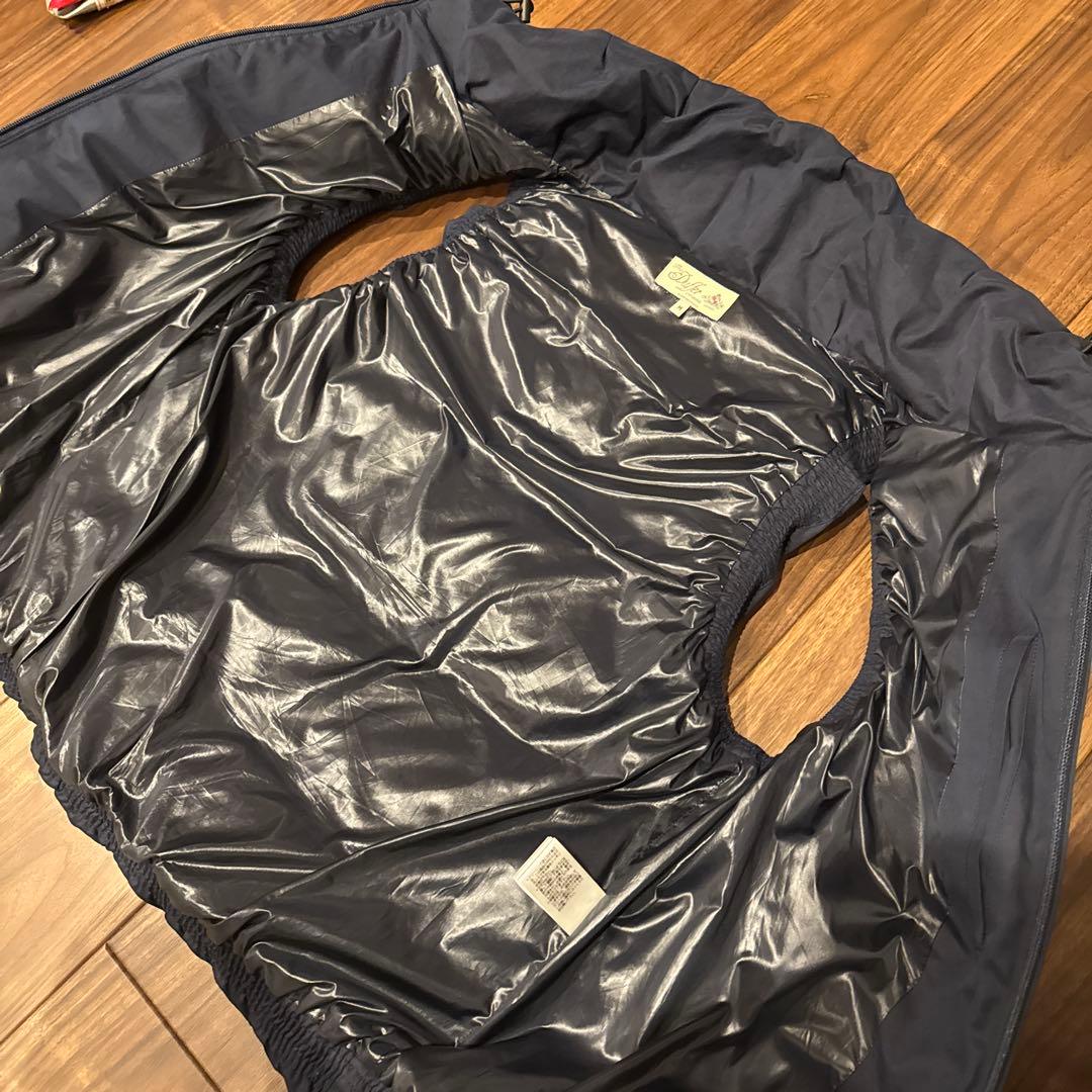 ※限定値下げ　ボリュームネックダウンベスト ネイビー　Mサイズ