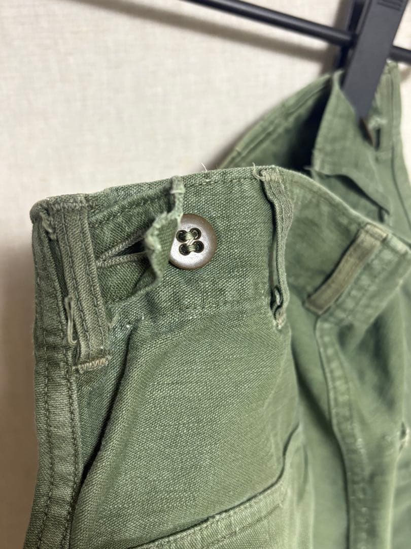 50s US ARMY OG-107 ベイカーパンツ 初期型　実物