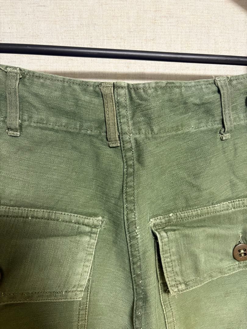 50s US ARMY OG-107 ベイカーパンツ 初期型　実物