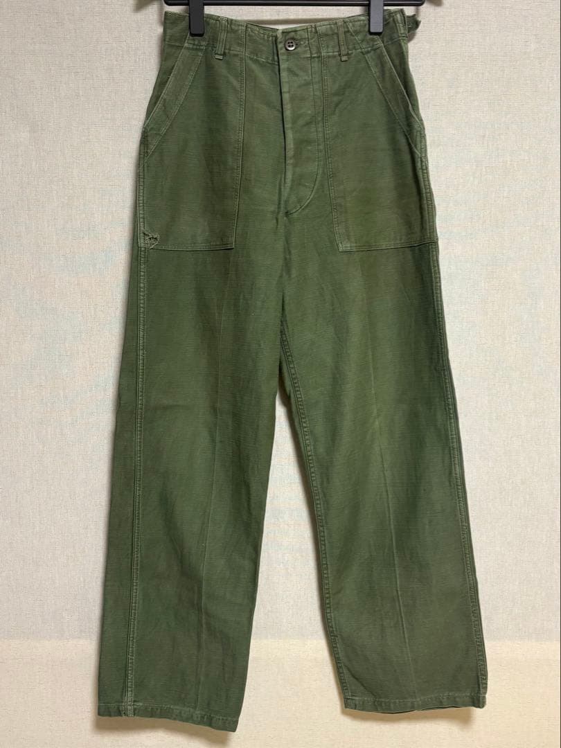 50s US ARMY OG-107 ベイカーパンツ 初期型　実物