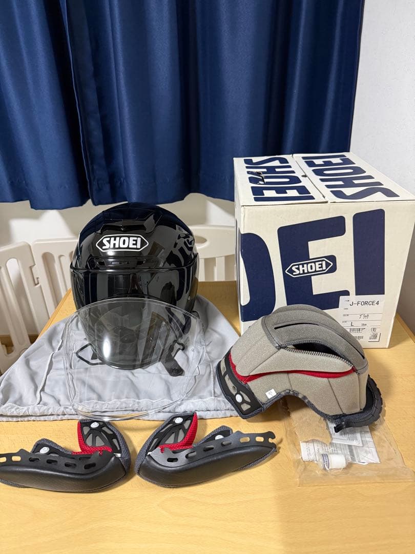 美 SHOEI J-FORCE IV 4 Lサイズ ブラック
