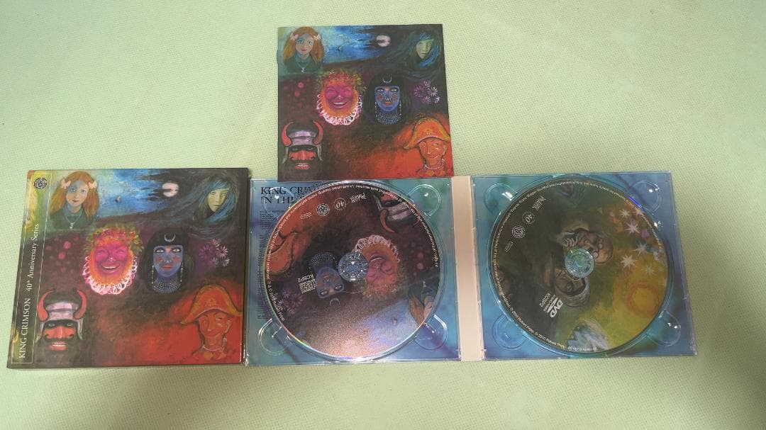 King Crimson キング・クリムゾン 40周年記念盤CD＋DVD 7作