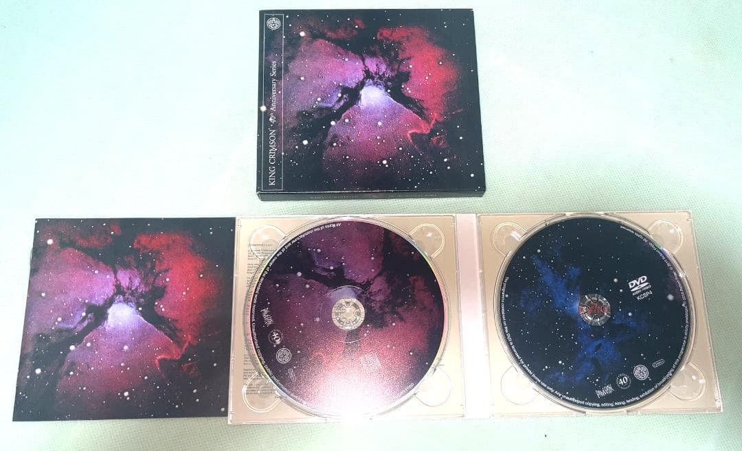 King Crimson キング・クリムゾン 40周年記念盤CD＋DVD 7作