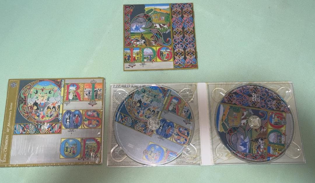 King Crimson キング・クリムゾン 40周年記念盤CD＋DVD 7作