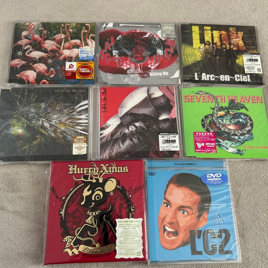 L'Arc-en-Ciel コレクション CD・DVDセット まとめ売り ラルク
