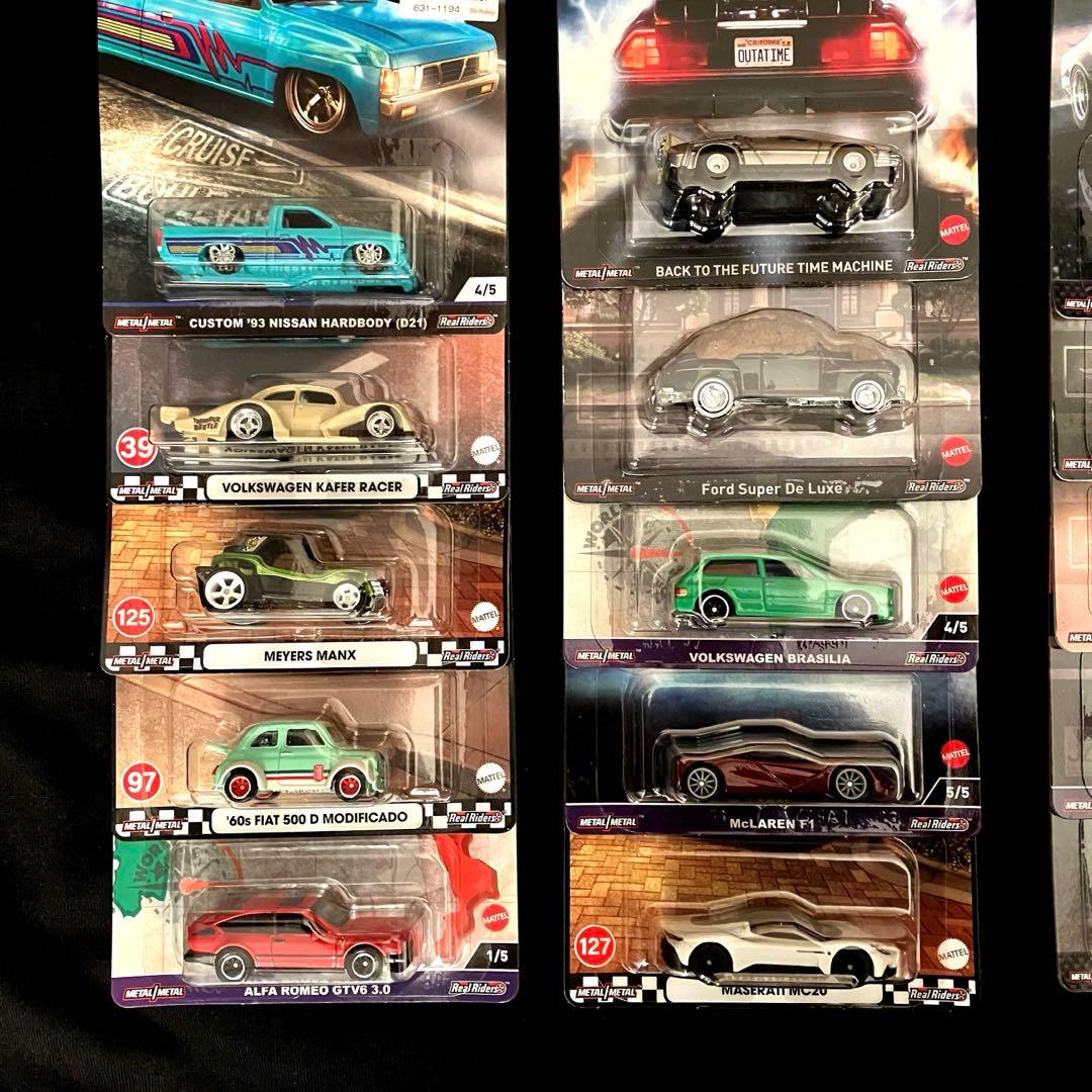 【ホットウィール】まとめ売り 20台 ワイルドスピード デロリアン スカイライン