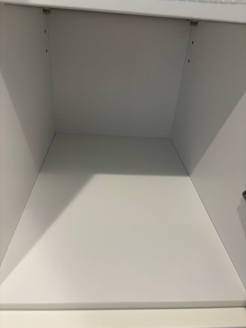 ニトリ　スリムストッカー　コパン　幅30 ホワイト　キッチンボード　食器棚　収納