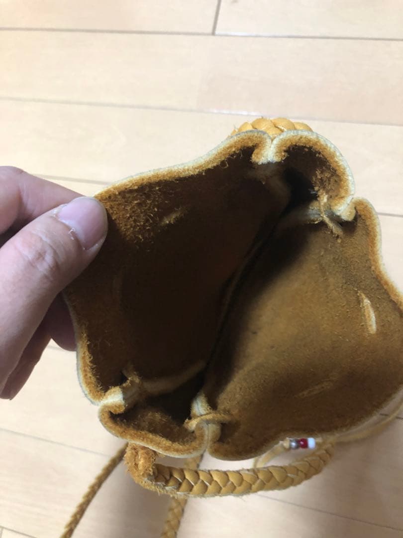 レッドマン Redman エルクのポーチ (茶)