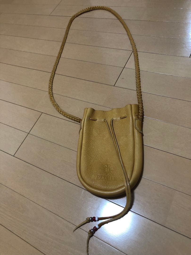 レッドマン Redman エルクのポーチ (茶)