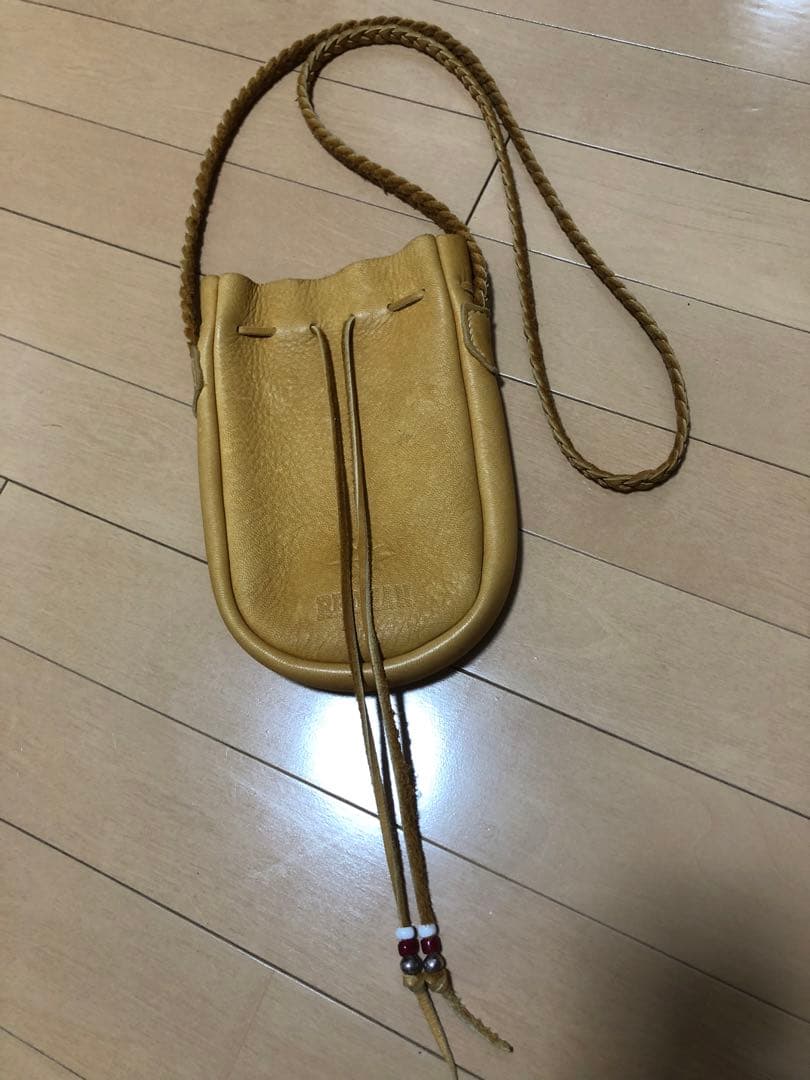 レッドマン Redman エルクのポーチ (茶)