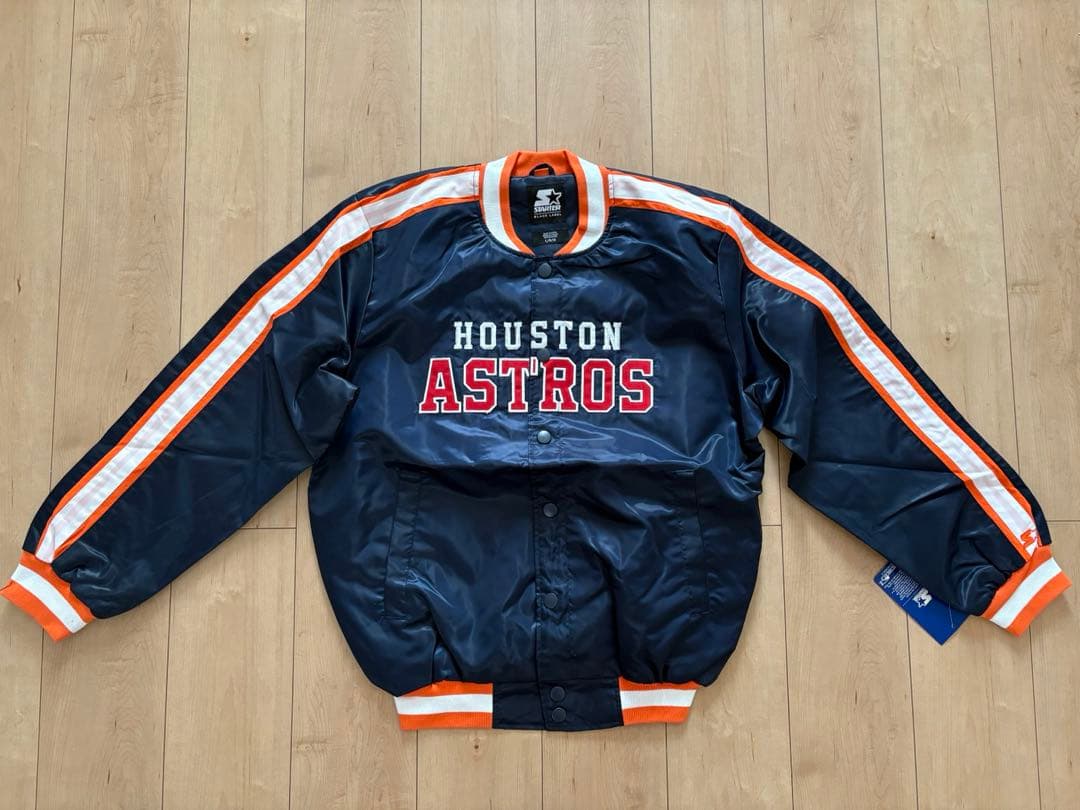アストロズ スタジャン MLB スターター Starter 長袖 ジャケット