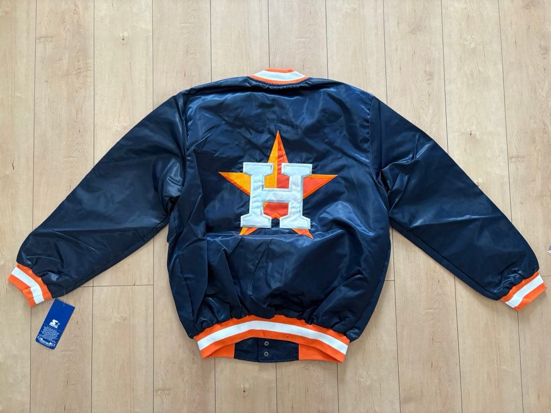 アストロズ スタジャン MLB スターター Starter 長袖 ジャケット