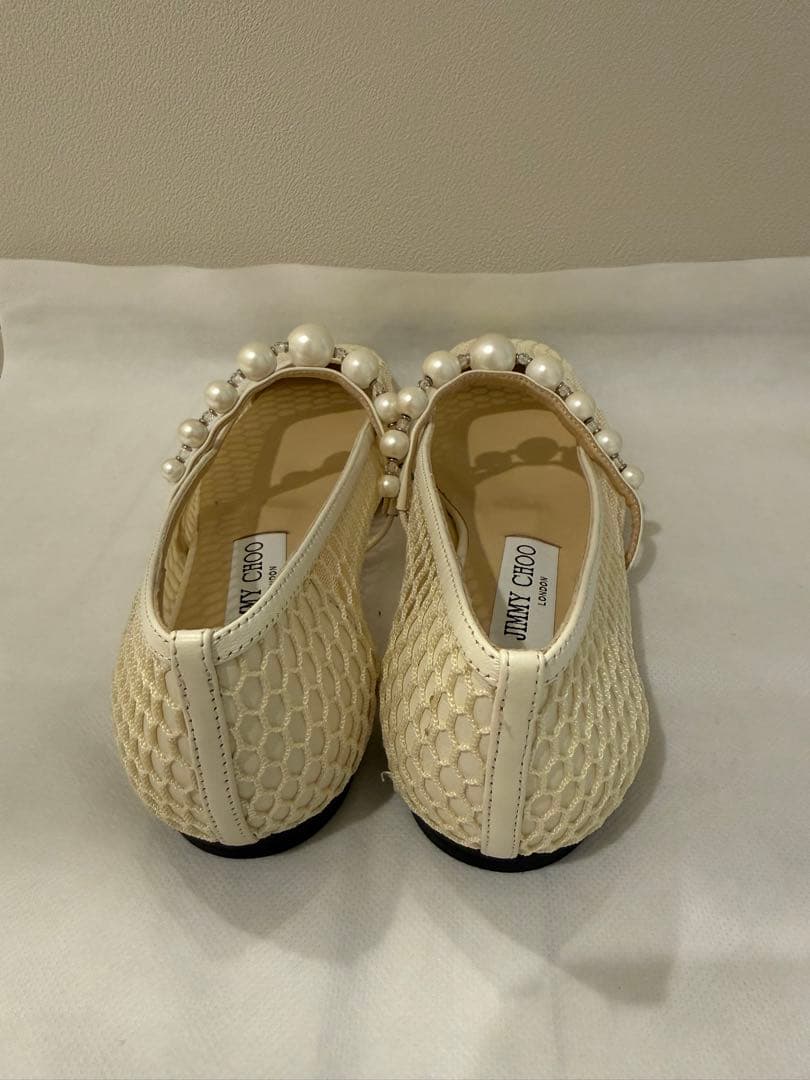 JIMMY CHOO パールシューズ