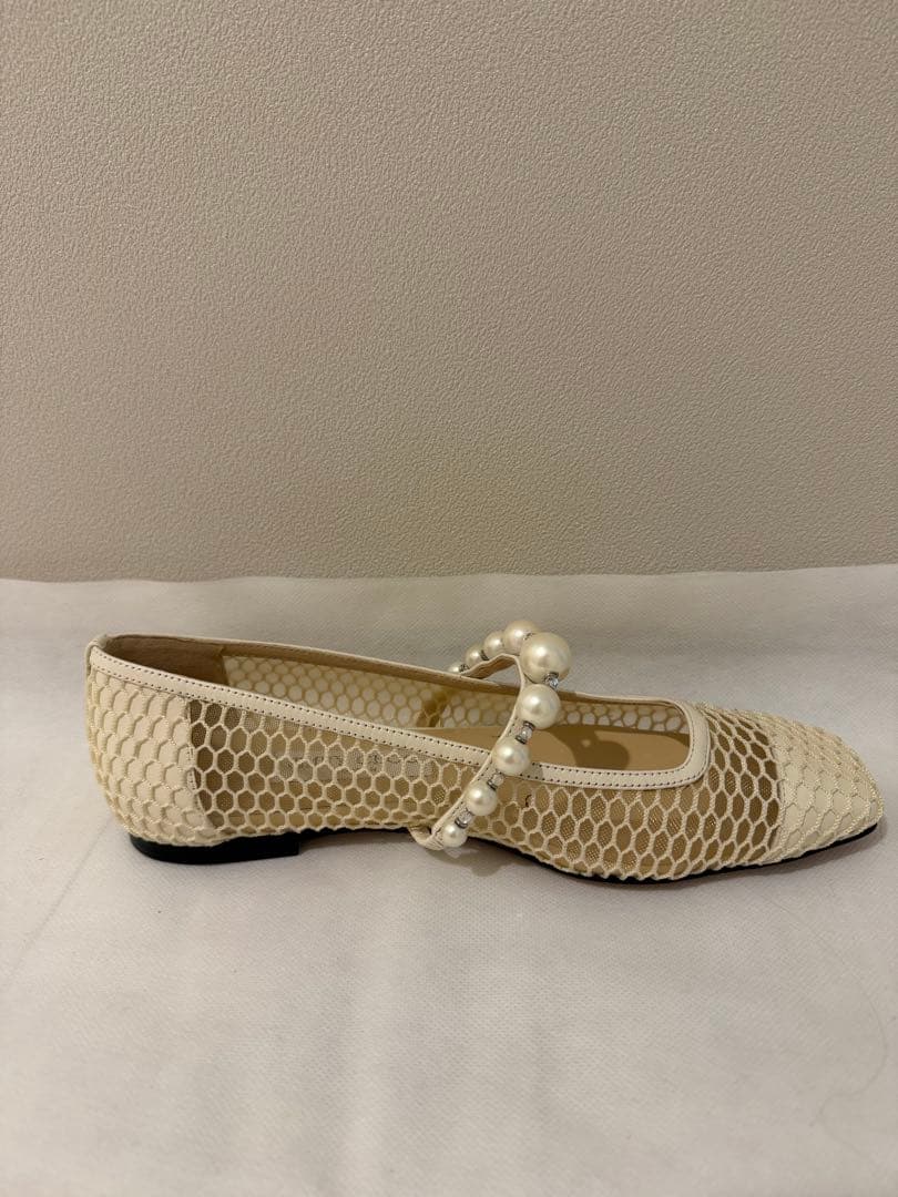 JIMMY CHOO パールシューズ