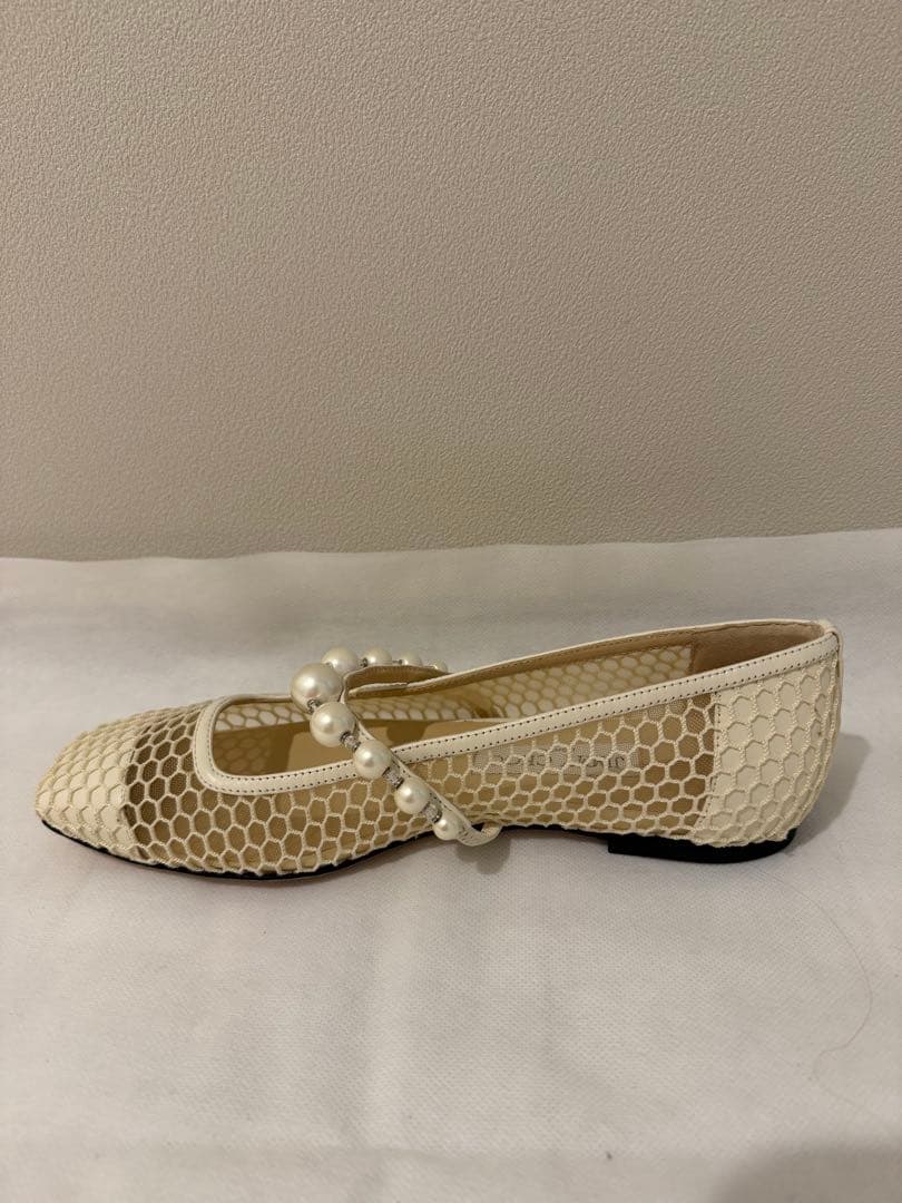 JIMMY CHOO パールシューズ