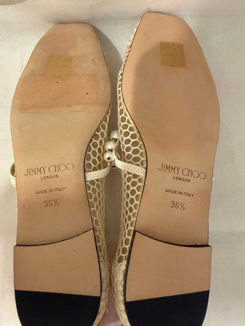 JIMMY CHOO パールシューズ