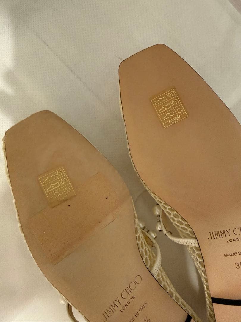 JIMMY CHOO パールシューズ