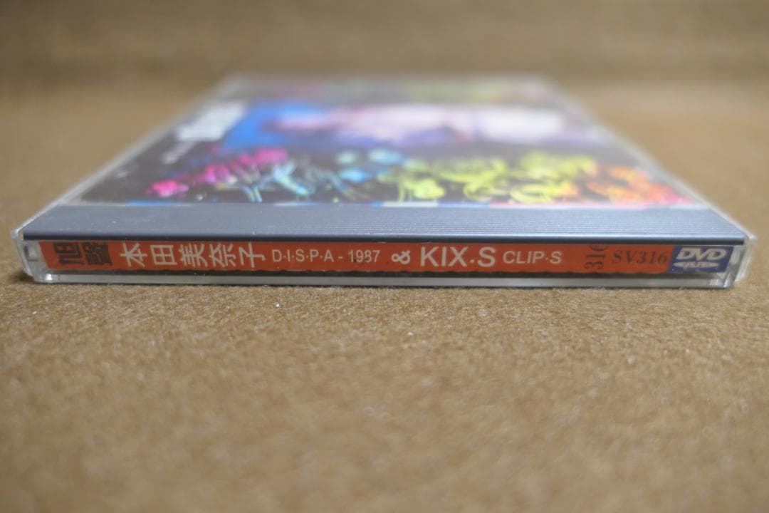 台北盤 DVD　本田美奈子 DISPA 1987 & KIX.S CLIPS