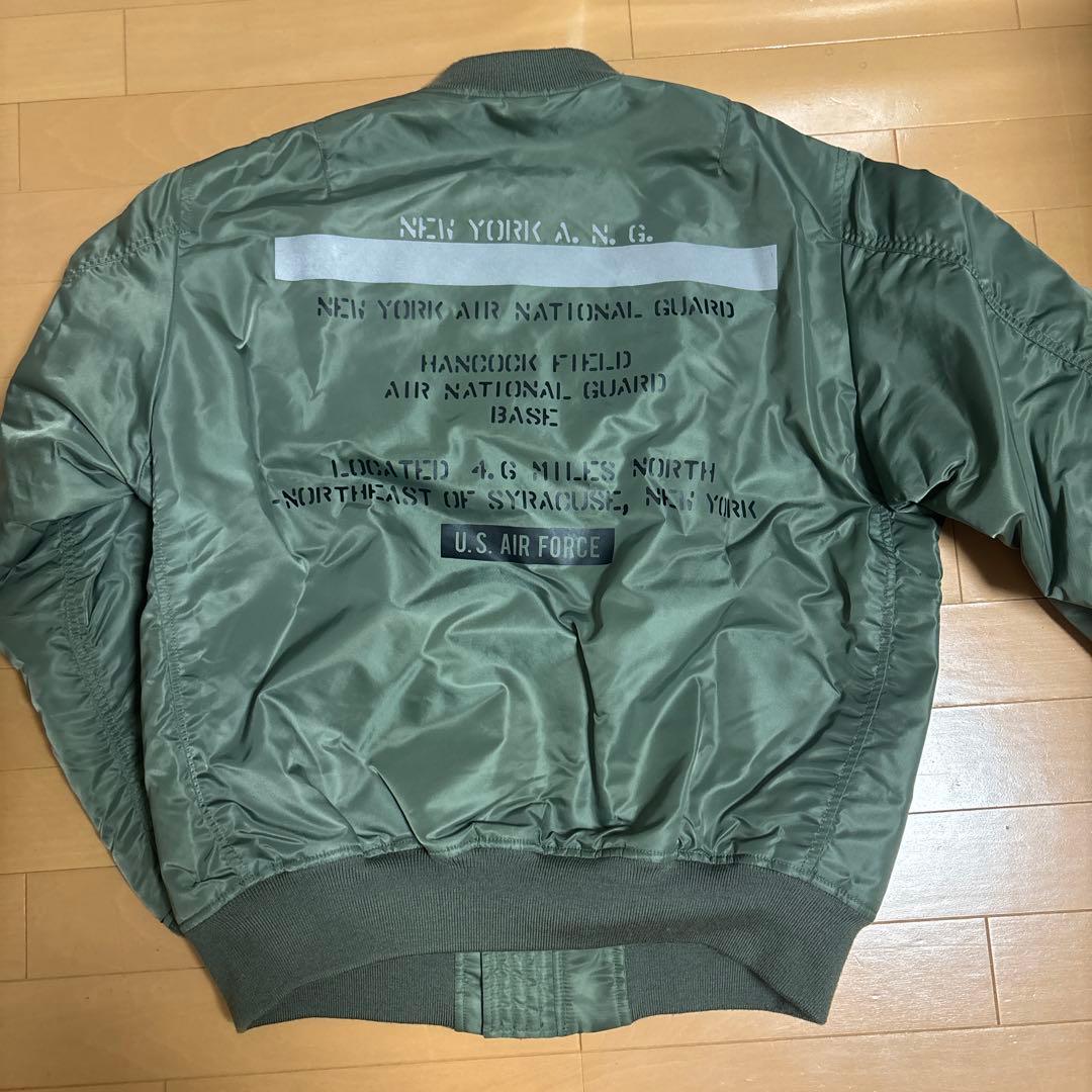 U.S. AIR FORCE MA-1フライトジャケット NY ANG