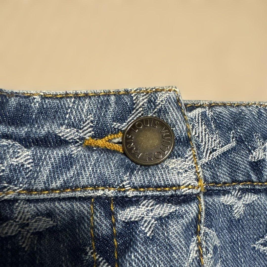 Louis Vuitton モノグラムデニムスカート