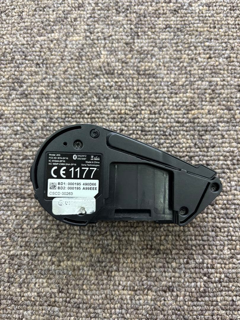 SENA セナ　20S Bluetooth インカム