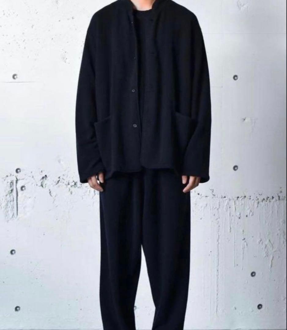 美品！ COMOLI 23AW カシミヤスタンドカラーニットジャケット サイズ3