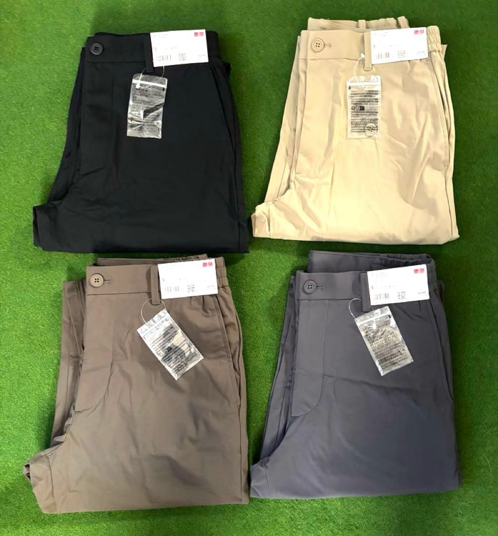 お買い得４枚セット新品未使用ユニクロ　ウルトラストレッチパンツ　メンズＳサイズ