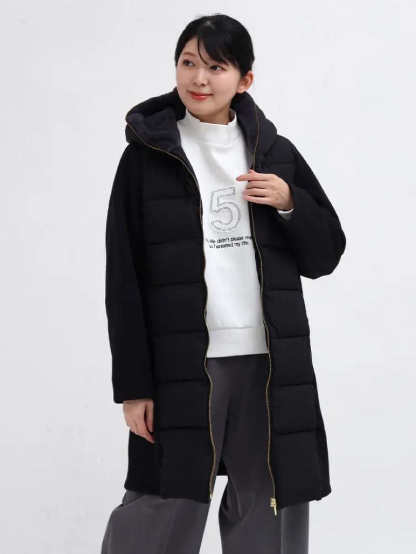 ★ととろ2点★ヤマダヤ福袋　MEDOC フェイクファーフードロングコート