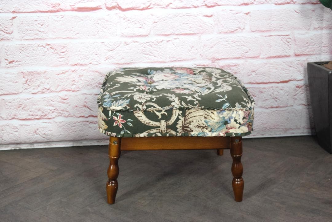 karimoku/カリモク コロニアルシリーズ オットマン スツール b