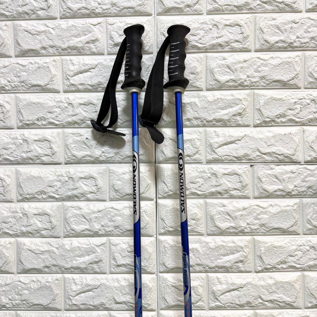 SALOMON verse 8 L160 ストック　ブーツ付　スキー板　すぐ使用