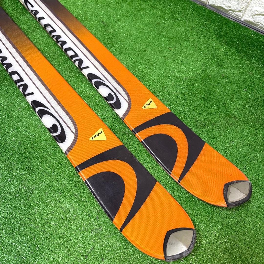 SALOMON verse 8 L160 ストック　ブーツ付　スキー板　すぐ使用