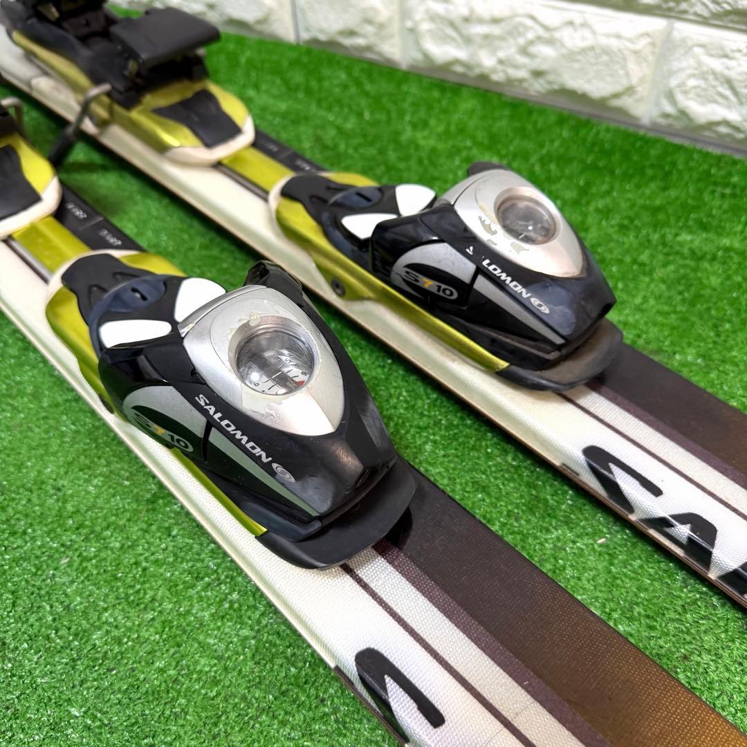 SALOMON verse 8 L160 ストック　ブーツ付　スキー板　すぐ使用