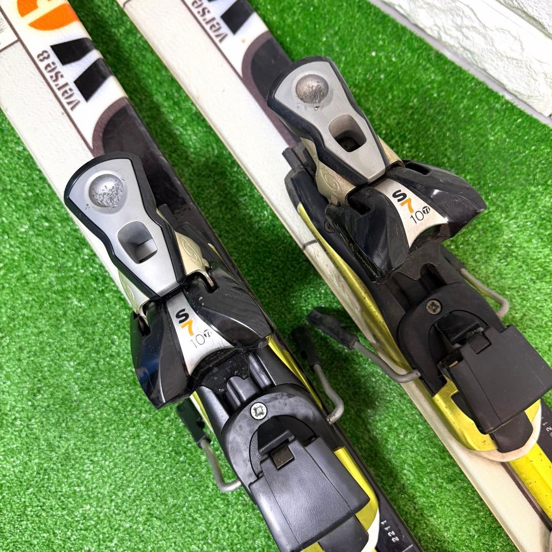SALOMON verse 8 L160 ストック　ブーツ付　スキー板　すぐ使用