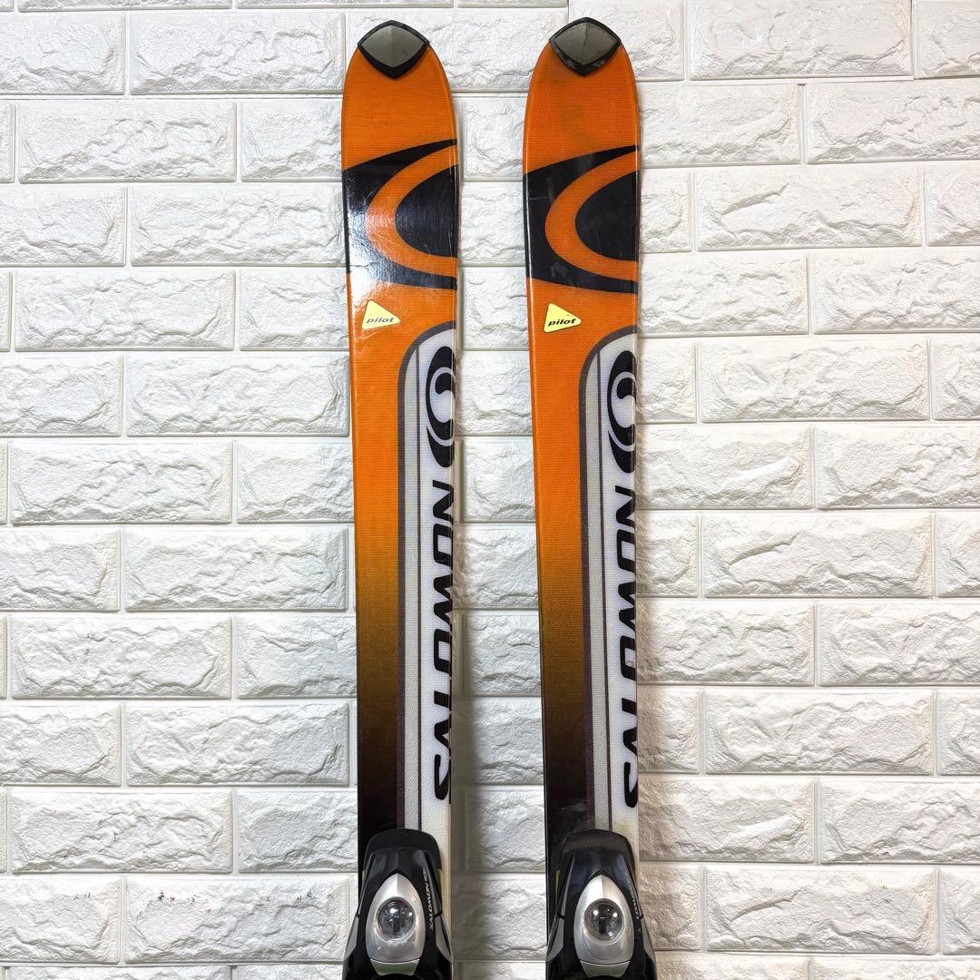SALOMON verse 8 L160 ストック　ブーツ付　スキー板　すぐ使用