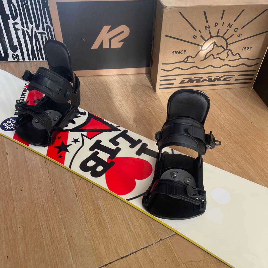 LIBTECH×NTURE　バインディング付スノーボードセット　リブテック